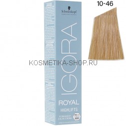 Краситель Igora Royal Highlifts 10-46 экстрасветлый блондин бежевый шоколадный 60 мл