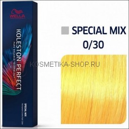 Краска для волос Wella Koleston Perfect ME+ 0/30 микстон, золотистый натуральный 60 мл