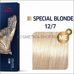 Краска для волос Wella Koleston Perfect ME+ блонд 12/07 крем-брюле 60 мл