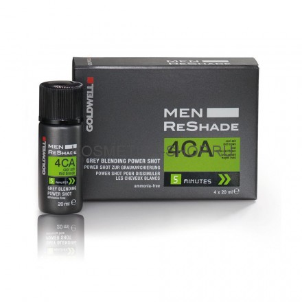 Goldwell Men ReShade Экспресс-корректор седины 4CA Шатен 4х20 мл