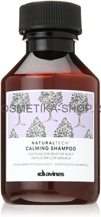 Davines Calming Shampoo Успокаивающий шампунь для чувствительной кожи головы 100 мл