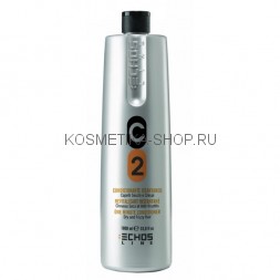Кондиционер для сухих и вьющихся волос с молочными протеинами Echosline C2 Dry &amp; Frizzy Hair Conditioner 1000 мл