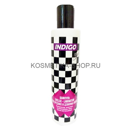 Шампунь шеллак-ламинирование для средних и длинных волос Indigo Style Shellac-Lamination Shampoo 200 мл