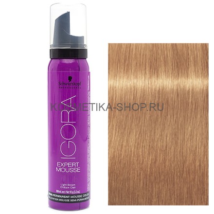 Оттеночный мусс Schwarzkopf Igora Expert Mousse 9.5-17 светлый русый медный экстра 100 мл