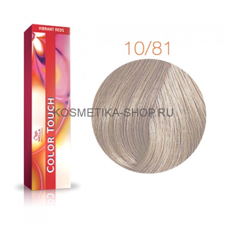 Краска Wella Color Touch 10/81 нежный ангел 60 мл