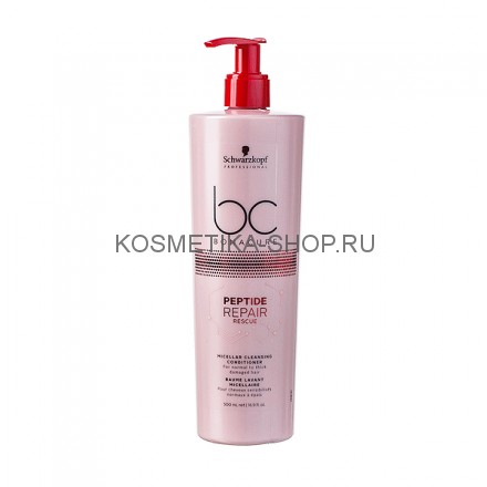 Мицеллярный очищающий кондиционер для восстановления волос Schwarzkopf Bonacure Repair Rescue Micellar Cleansing Conditioner 500 мл