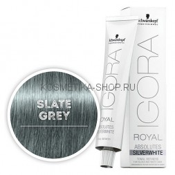 Тонирующая краска Igora Royal Absolutes Silverwhite Slate Grey антрацит 60 мл