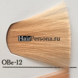 Lebel Cosmetics MATERIA 3D Блеск низкоаммиачный лечебный краситель OBe-12 супер блондин оранжево-бежевый, 80гр