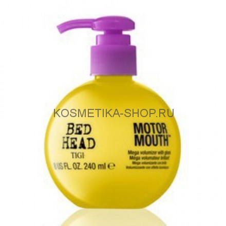 Крем для укладки для объема и блеска Tigi Bed Head Motor Mouth Mega Volumizer With Gloss Ulta 240 мл