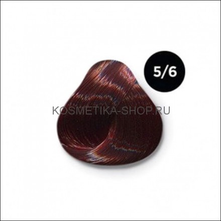 Перманентная крем-краска Ollin Color Cream 5/6 светлый шатен красный