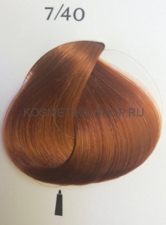 Kydra Creme Стойкая крем-краска (Кидра) 7/40 RADIANT COPPER BLONDE Сияющий медный блонд  60 мл