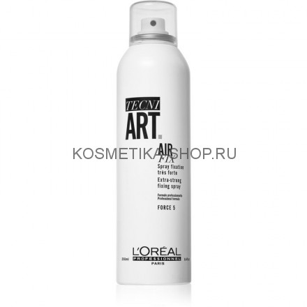 Loreal Air Fix Спрей моментальной супер сильной фиксации (фикс.5) 125 мл