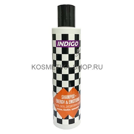 Шампунь энергия и эмоции – объем, сила, дисциплина волос Indigo Style Energy&amp;Emotions Shampoo 200 мл