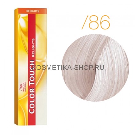 Краска Wella Color Touch Relights 86 ледяное шампанское 60 мл