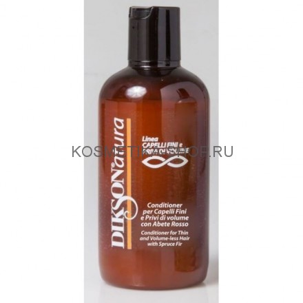 Dikson DIKSONatura Conditioner with Red Spruce Кондиционер с экстрактом красной ели для тонких волос, лишённых объёма 250 мл