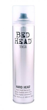 Лак для волос суперсильной фиксации Tigi Hard Head 385 мл