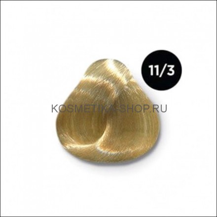 Перманентная крем-краска Ollin Color Cream 11/3 специальный блондин золотистый