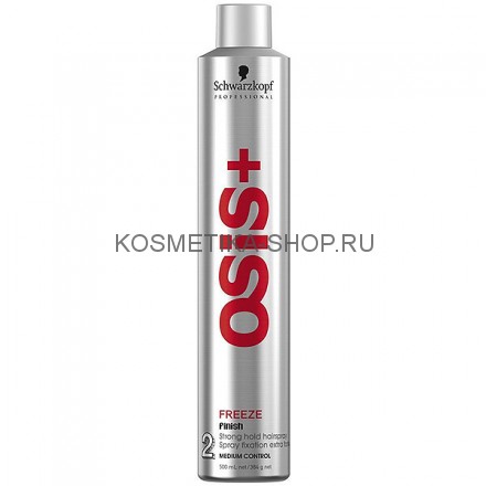 Лак для волос сильной фиксации Schwarzkopf OSIS+ Freeze №2 500 мл