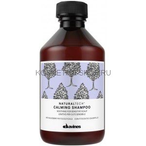 Davines Natural Tech Calming Shampoo Успокаивающий шампунь для чувствительной кожи головы 250 мл