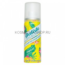 Сухой шампунь для волос Batiste Tropical Dry Shampoo Coconut &amp; Exotic 50 мл