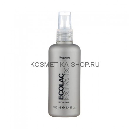 Жидкий лак для волос Kapous Styling Ecolac Extrafix 100 мл