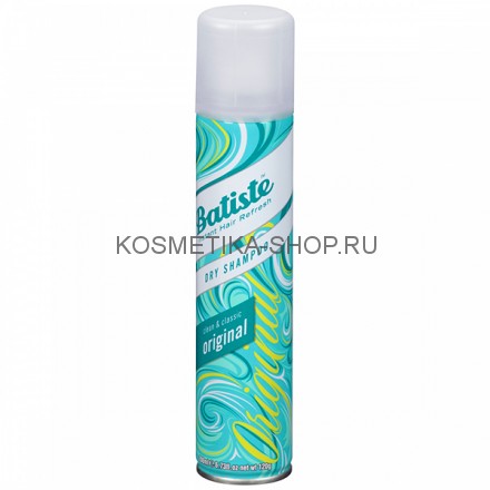 Сухой шампунь для волос Batiste Original Dry Shampoo Clean &amp; Classic 200 мл