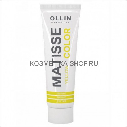 Пигмент прямого действия Ollin Professional Matisse Color Yellow жёлтый 100 мл