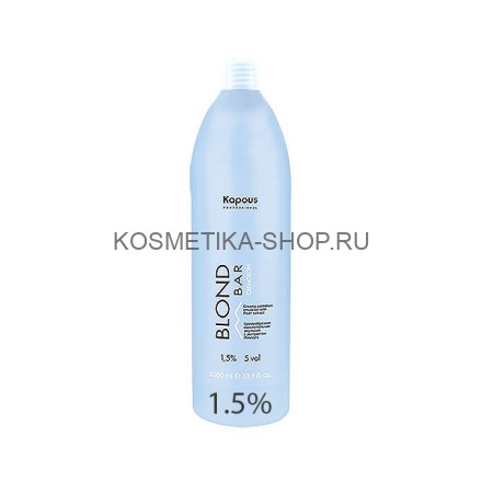 Окислительная эмульсия Kapous Blond Bar Blond Cremoxon 1,5% 1000 мл