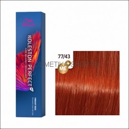 Краска для волос Wella Koleston Perfect ME+ 77/43 красная энергия 60 мл