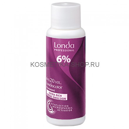 Окислительная эмульсия Londa Professional для стойкой крем-краски 60 мл