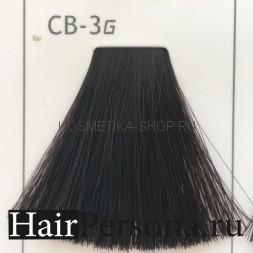 Lebel MATERIA GREY перманентный краситель для седых волос CB-3 тёмный шатен холодный 120гр