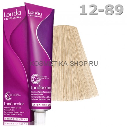 Стойкая крем-краска Londacolor Special Blond специальный блонд жемчужный сандрэ 12/89 60 мл