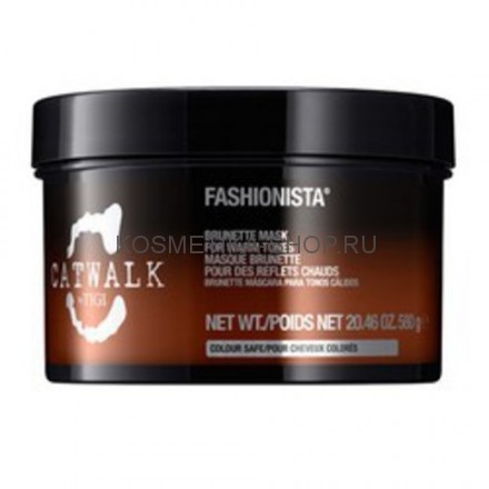 Маска для волос Tigi Catwalk Fashionista Brunette Mask 200 мл