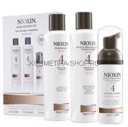 Nioxin Starter Kit System 4 - Набор (Система 4) 150 мл+150 мл+40 мл