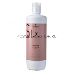 Мицеллярный шампунь для восстановления повреждённых волос Schwarzkopf Bonacure Peptide Repair Rescue Shampoo 1000 мл