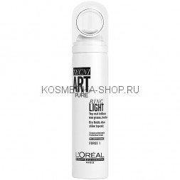 Спрей для придания блеска волосам Loreal Tecni Art Ring Light Pure Shine Spray 150 мл