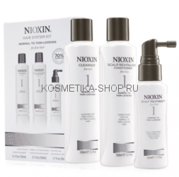 Nioxin System 1 Kit - Набор (Система 1) 150 мл+150 мл+50 мл