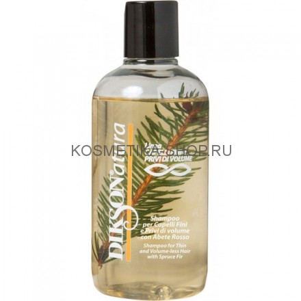 Dikson DIKSONatura Shampoo with Red Spruce Шампунь с экстрактом красной ели для тонких волос, лишённых объёма 250 мл