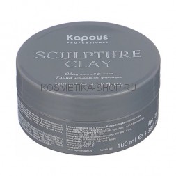 Глина для укладки волос нормальной фиксации Kapous Styling Sculpture Clay 100 мл