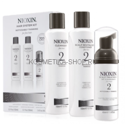 Nioxin System 2 Kit - Набор (Система 2) 150 мл+150 мл+40 мл