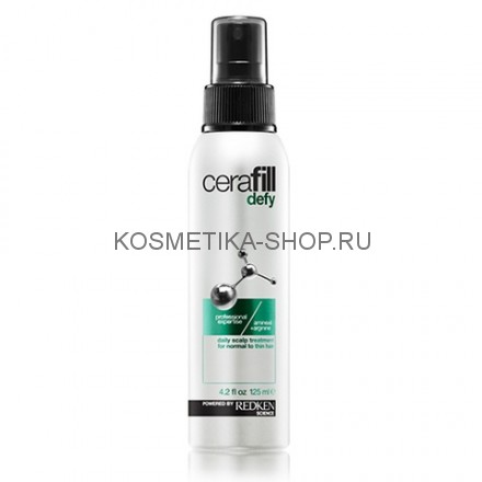 Redken Cerafill Defy Scalp Treatment Ежедневный несмываемый уход 125 мл