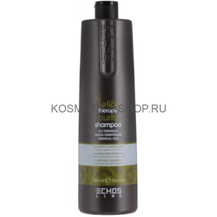 Очищающий шампунь против перхоти Echosline Seliar Therapy Purity Shampoo 1000 мл