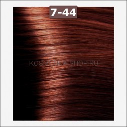 Крем-краска Kapous Magic Keratin NA 7.44 интенсивный медный блонд 100 мл