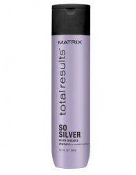 Matrix So Silver Shampoo Шампунь для нейтрализации желтизны у блондинок с уровнем тона 8-10, 300 мл