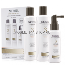 Nioxin System 3 Kit - Набор (Система 3) 150 мл+150 мл+50 мл