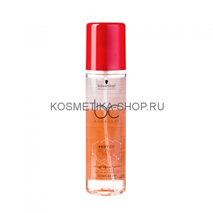 Спрей-кондиционер для восстановления волос Schwarzkopf Bonacure Peptide Repair Rescue Spray Conditioner 200 мл