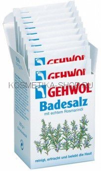 Gehwol Соль для ванны с маслом розмарина (Badensalz) 10 пакетиков 250гр