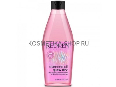 Кондиционер Уход за волосами Redken Diamond Oil Glow Dry Conditioner 250 мл