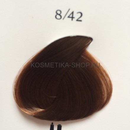 Kydra Creme Стойкая крем-краска (Кидра) 8/42 LIGHT OPAQUE COPPER BLONDE Светлый непрозрачный медный блондин 60 мл