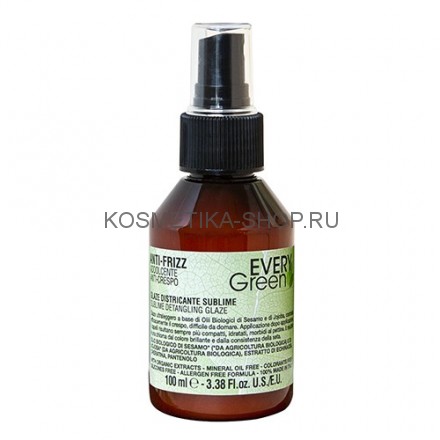 Dikson EVERYGREEN ANTI-FRIZZ Glaze districante ? detangling glaze Глазурь для распутывания непослушных волос 100 мл